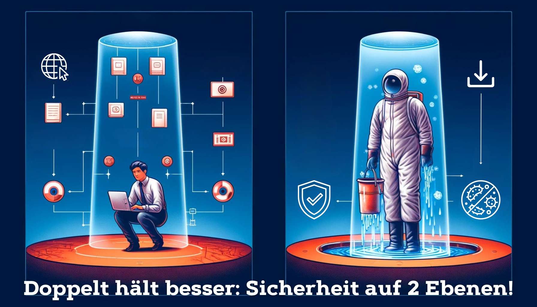 Sichere Internetnutzung im KRITIS-Umfeld mit ReCoBs und Datei-Desinfektion