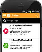 Change Auditing App für Smartphones und Tablets