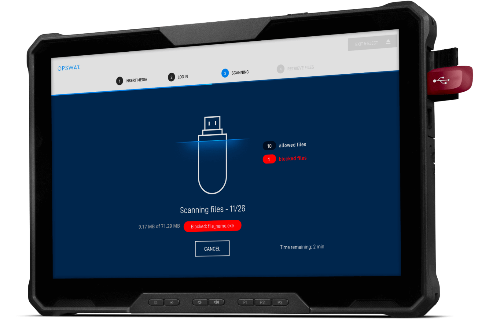 Mobile Datenschleuse