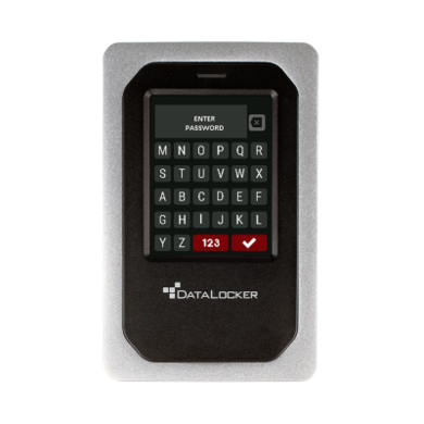 DataLocker DL 4 FE Ansicht mit Touchscreen
