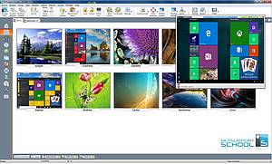 Layout von Schulungsräumen bei Online-Trainings