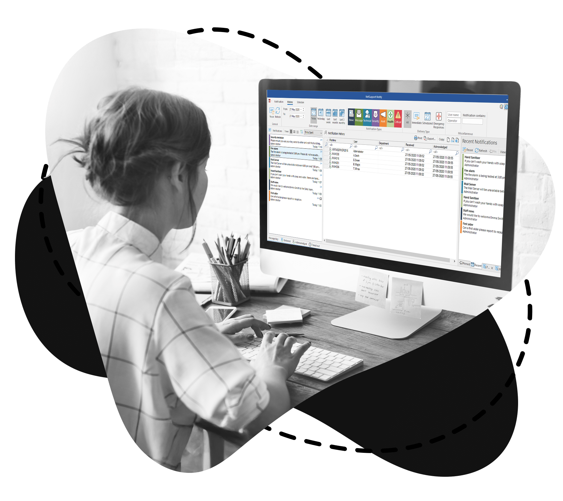 Nachweisbare Empfangsbestätigung