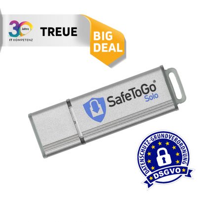 Big Deal | 30 Jahre IT Kompetenz - SafeToGo Solo